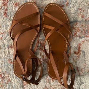 Madewell boardwalk skinny sandals